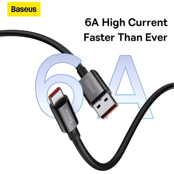 Фото - Кабель Baseus Superior Series Fast Charging Data Cable USB to Type-C 100W 2m Cluster Black (P10320102114-02)
