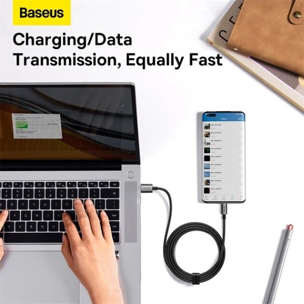 Фото - Кабель Baseus Superior Series Fast Charging Data Cable USB to Type-C 100W 2m Cluster Black (P10320102114-02)