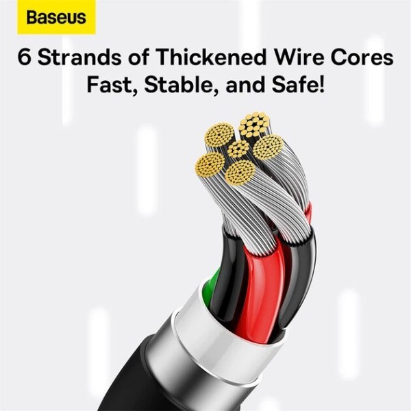 Фото - Кабель Baseus Superior Series Fast Charging Data Cable USB to Type-C 100W 2m Cluster Black (P10320102114-02)