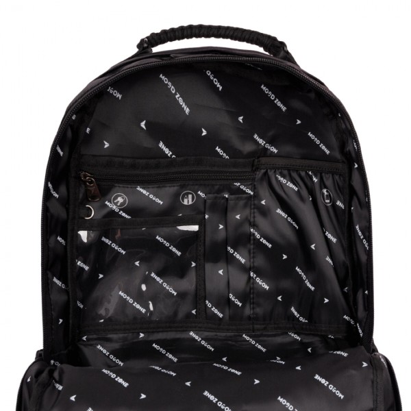 Фото - Рюкзак шкільний YES T-51 Emotions Black (559628)