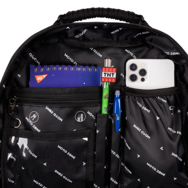 Фото - Рюкзак шкільний YES T-51 Emotions Black (559628)