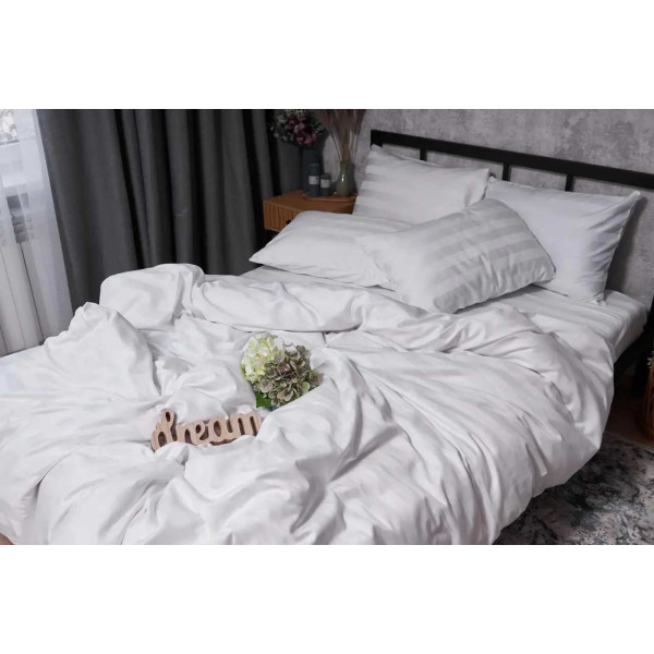 Фото - Підковдра полуторна євро Moon&Star Satin Premium Royal White 160x220 см (MS-870000506)