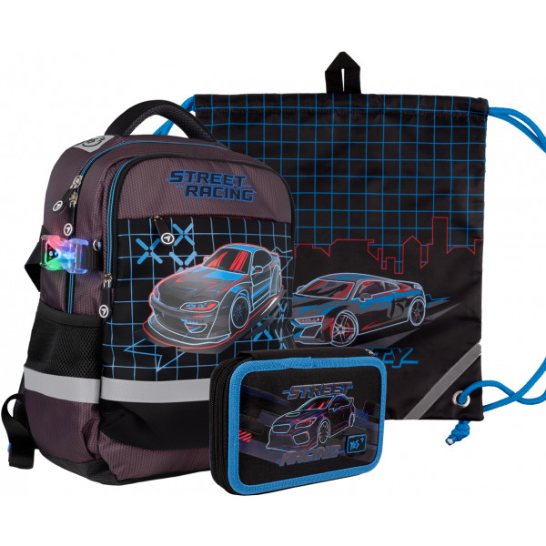 Фото - Рюкзак шкільний YES S-52 Collection Street Racing (559779)