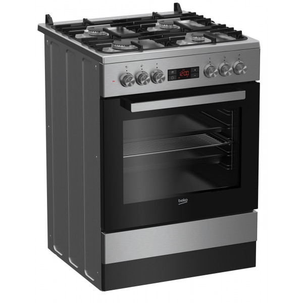 Фото - Уценка - Плита газовая Beko FSM62331DXT