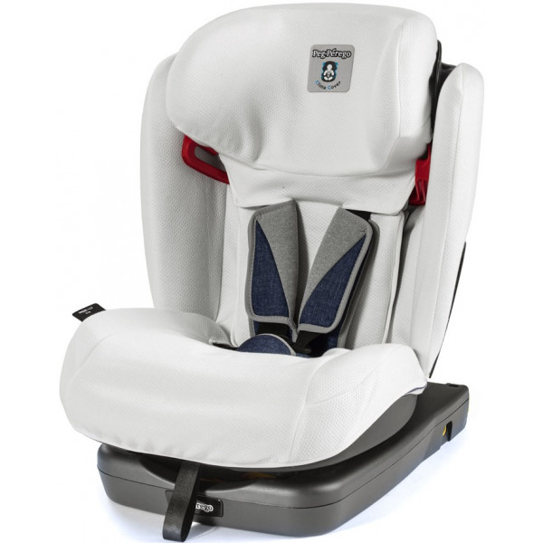 Фото - Чохол для автокрісла Peg-Perego Clima Cover Viaggio 1-2-3 VIA White (IACLCO0006)