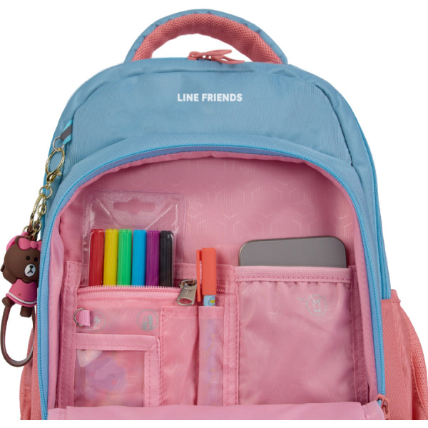 Фото - Рюкзак шкільний YES TS-109 Line Friends Stylish (559948)