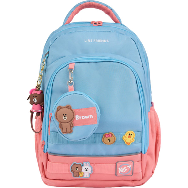 Фото - Рюкзак шкільний YES TS-109 Line Friends Stylish (559948)