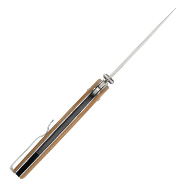 Фото - Ніж туристичний SRM Terrier 258L-GW2 Brown