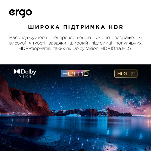 Фото - Телевизор Ergo 55JUQ85