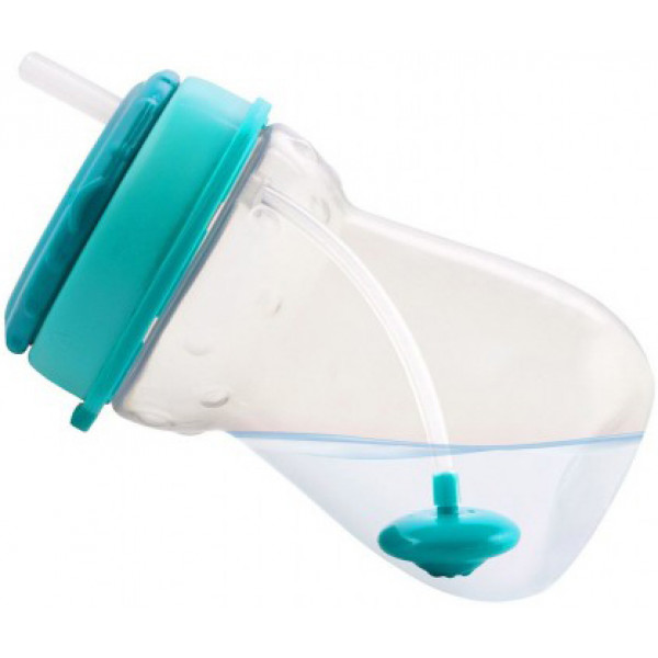 Фото - Поїльник-непроливайка дитячий Canpol babies зі складною силіконовою трубочкою і обтяжувачем, 350 мл. (56/518)