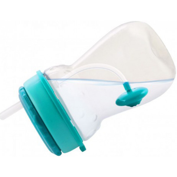 Фото - Поїльник-непроливайка дитячий Canpol babies зі складною силіконовою трубочкою і обтяжувачем, 350 мл. (56/518)