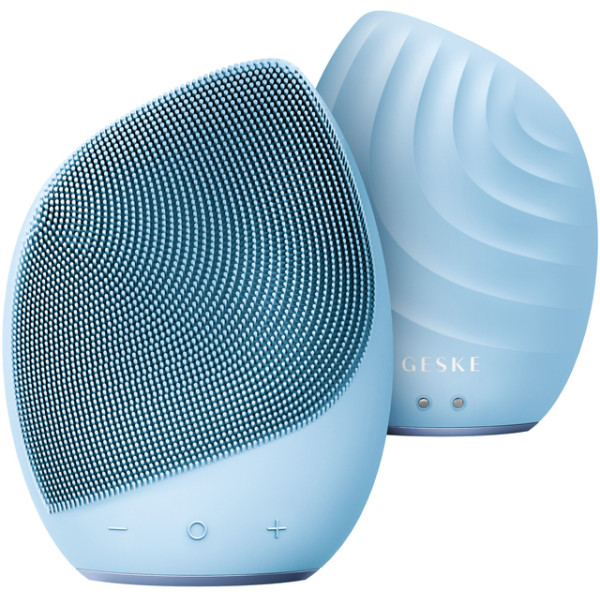Фото - Щітка для чищення обличчя GESKE Sonic Facial Brush 5 в 1 аквамарин (GK000010AQ01)