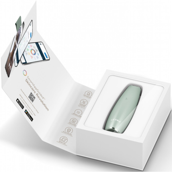 Фото - Мікрострумова ручка для підтяжки обличчя GESKE MicroCurrent Face-Lift Pen 6 в 1 зелений (GK000013GN01)