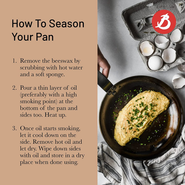 Фото - Сковорода універсальна de Buyer 20 см 5610.20