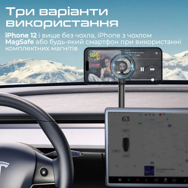 Фото - Автодержатель Promate maghoop-gn