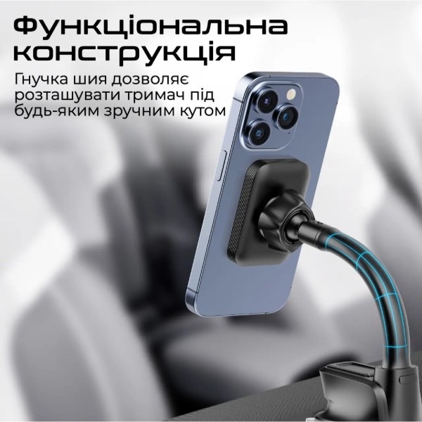 Фото - Автодержатель Promate magmount-pro.black