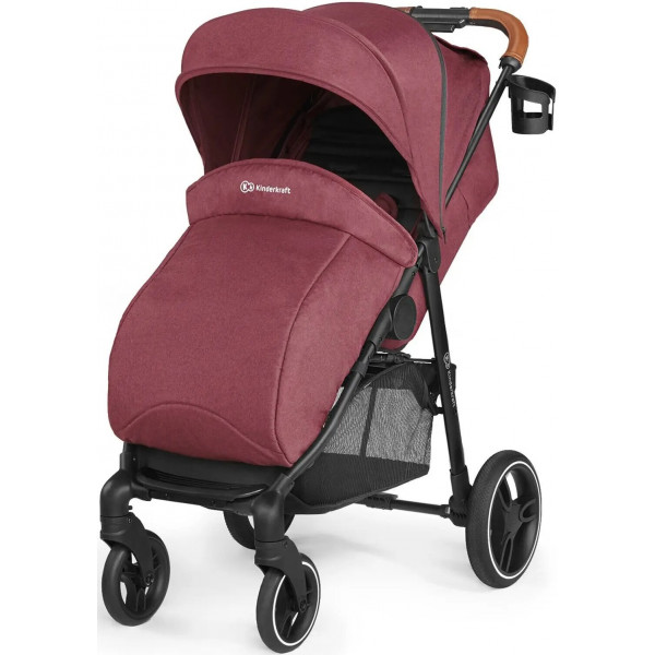 Фото - Коляска прогулянкова Kinderkraft Grande 2020 Burgundy (KKWGRANBRG000N)