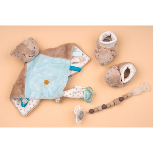 Фото - Брязкальце Nattou Міа і Базиль. Дуду Базиль ведмежа (562126)