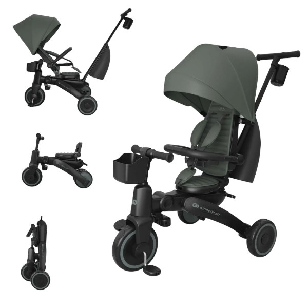 Фото - Триколісний велосипед Kinderkraft Jazz 3 Green (KRJAZZ03GRE0000)