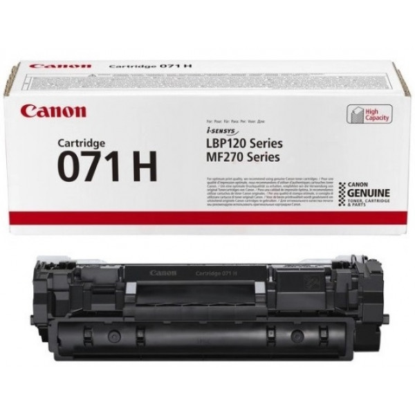 Фото - Картридж для лазерних принтерів/БФП Canon 071H MF272/MF275/LBP122 Black (5646C002)