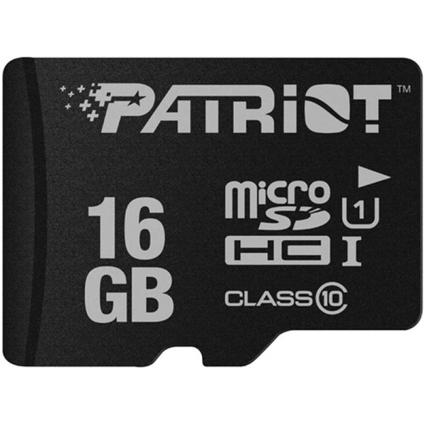 Фото - Карта пам'яті Patriot LX MicroSDHC 16GB UHS-I Class 10 (PSF16GMDC10)