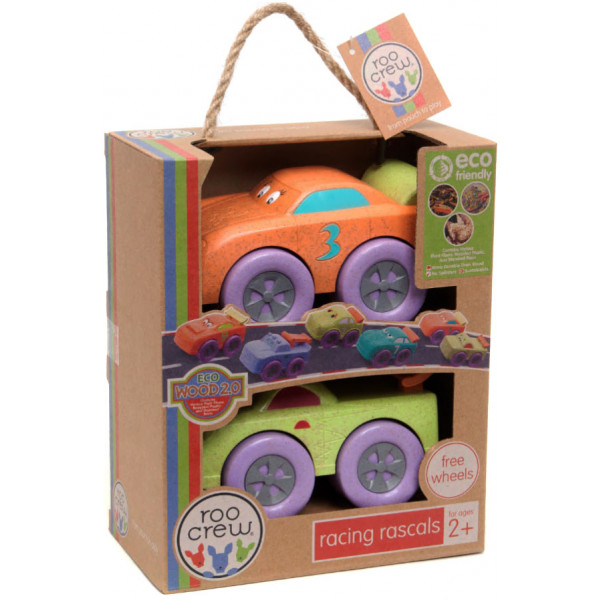 Фото - Базовий ігровий транспорт для малюка Roo Crew «Гоночний бешкетник» (58021-2)