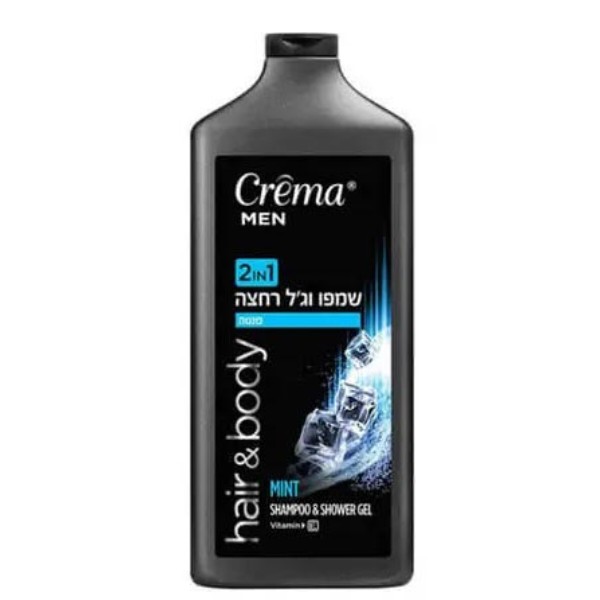 Фото - Гель для душа Crema Men гель + шампунь 2в1 700 мл (7290012117428)