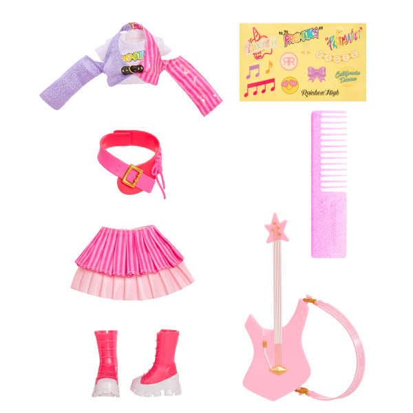 Фото - Кукольный набор Rainbow High Junior High Rockband - БЕЛЛА (с аксессуарами) (565659)