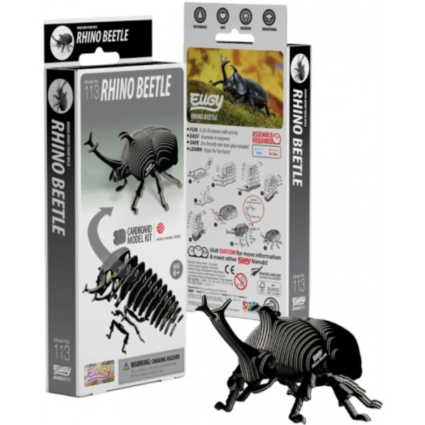Фото - 3D пазли EUGY Зоопарк: Жук-носоріг (XEG-113)