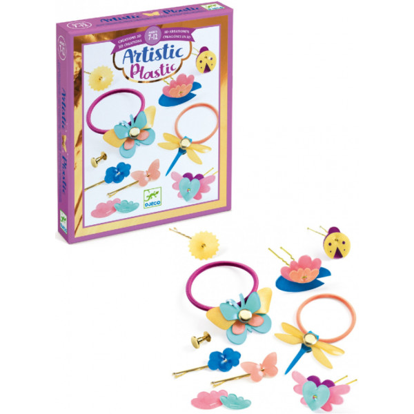 Фото - Набір для виготовлення прикрас Djeco аксесуари для волосся (DJ09498)