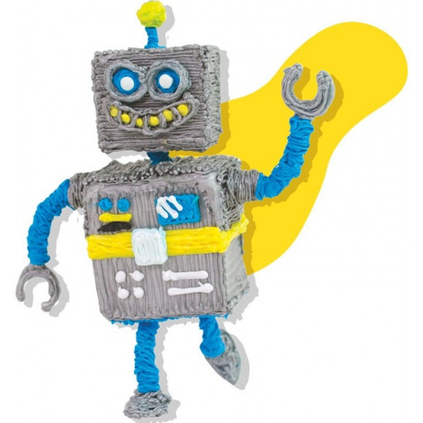 Фото - 3D-ручка 3Doodler Start Plus базовий набір Креатив 72 стрижня (SPLUS)