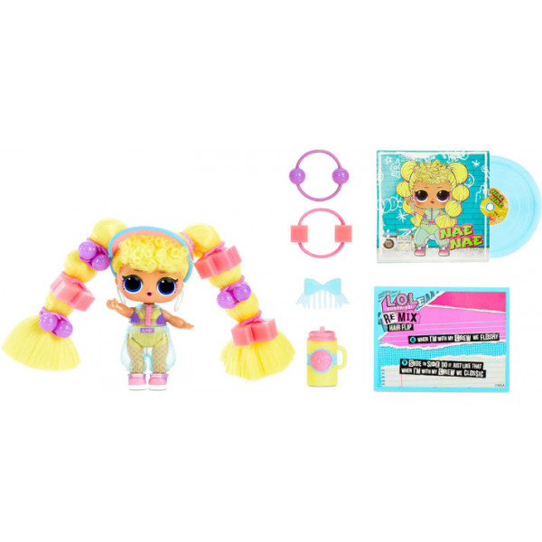 Фото - Лялька-сюрприз набір L.O.L. Surprise! W1 Remix Hairflip Музичний сюрприз (566960)
