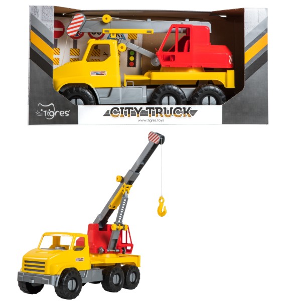 Фото - Наземная спецтехника Tigres Авто ''City Truck'' кран в коробке (39366)