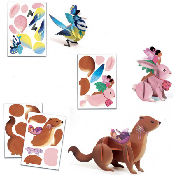 Фото - Набір для творчості мікс Djeco "Казкова скриня" (DJ09332)