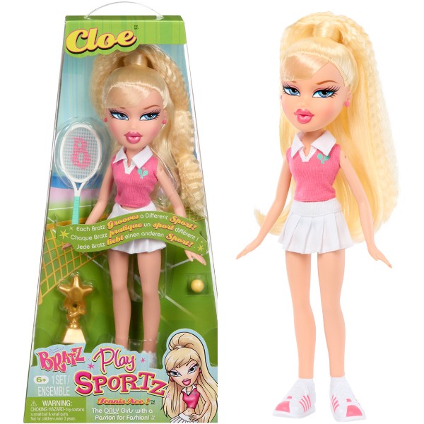 Фото - Кукольный набор Bratz серии Play Sportz – ТЕННИСИСТКА ХЛОЯ с акссесуарами (569527)