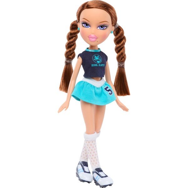 Фото - Кукольный набор Bratz серии Play Sportz – ФУТБОЛИСТКА РОКСИ с акссесуарами (569558)