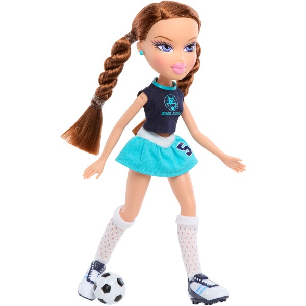 Фото - Кукольный набор Bratz серии Play Sportz – ФУТБОЛИСТКА РОКСИ с акссесуарами (569558)