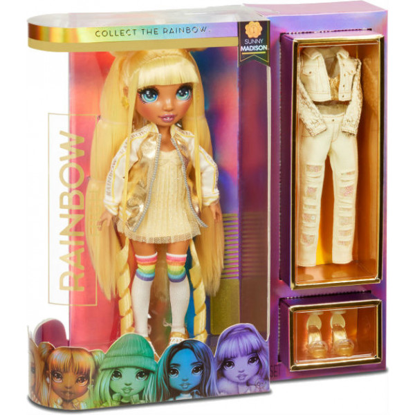 Фото - Кукольный набор Rainbow High Санни (569626)