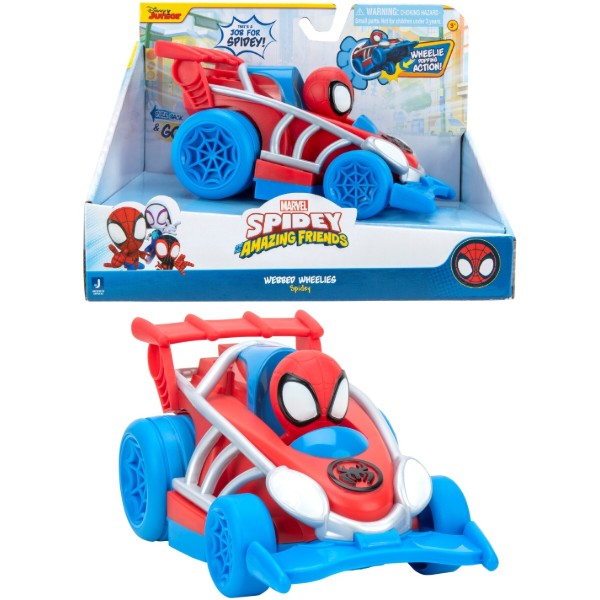 Фото - Наземная спецтехника Spidey Pull Back Vehicle (SNF0015)
