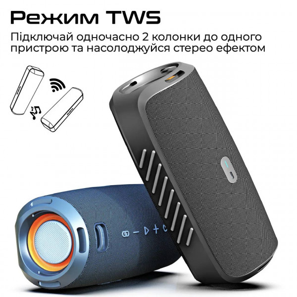 Фото - Портативна акустика HiFuture gravity.blue