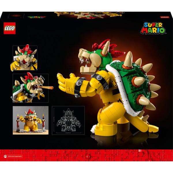 Фото - Конструктор LEGO Super Mario Могущесвтенный Боузер (71411)