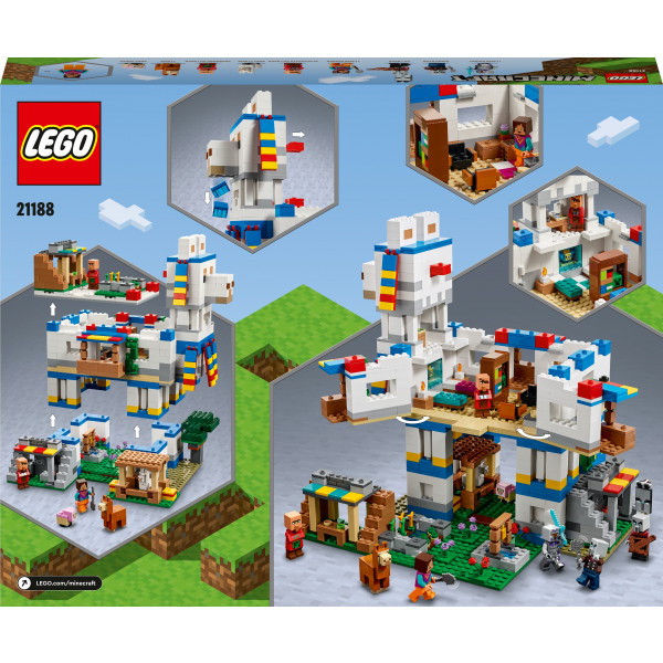 Фото - Конструктор LEGO Minecraft Деревня ламы (21188)