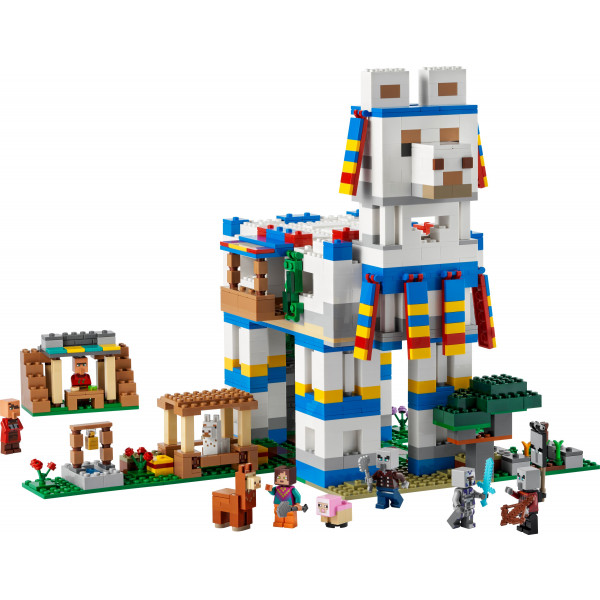 Фото - Конструктор LEGO Minecraft Деревня ламы (21188)