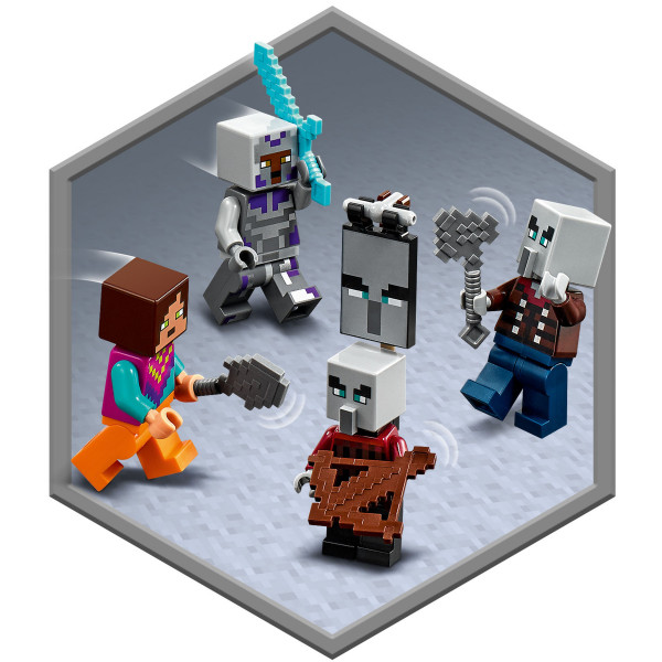 Фото - Конструктор LEGO Minecraft Деревня ламы (21188)