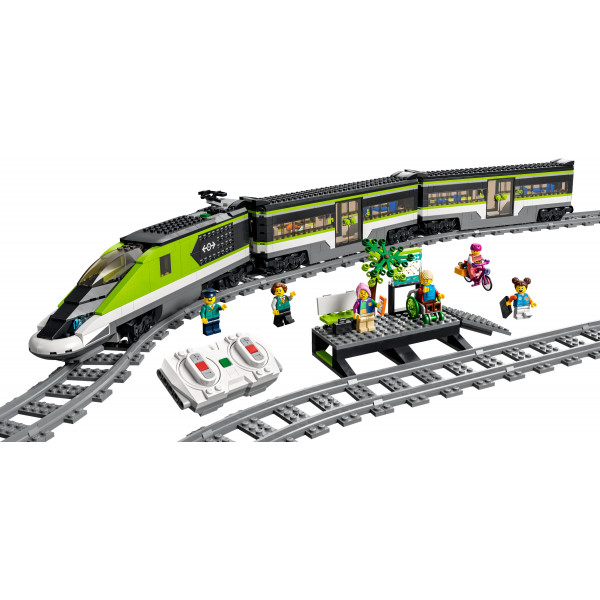 Фото - Конструктор LEGO City Trains Пасажирський потяг-експрес (60337)