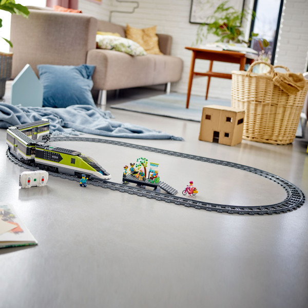 Фото - Конструктор LEGO City Trains Пасажирський потяг-експрес (60337)