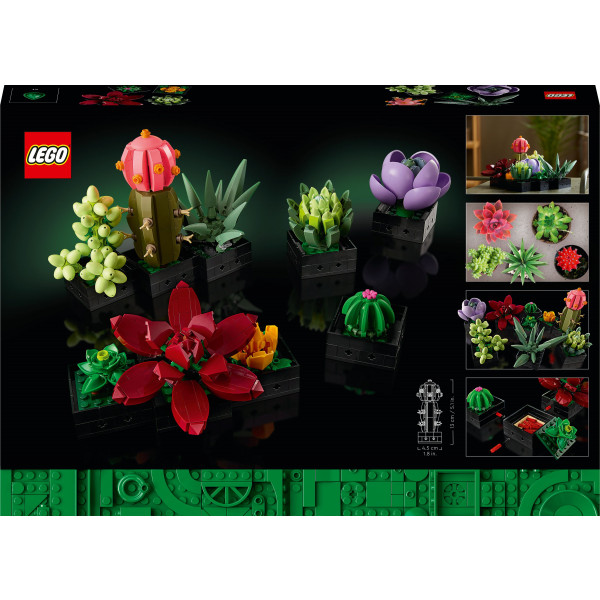Фото - Конструктор LEGO Botanicals Суккуленты (10309)