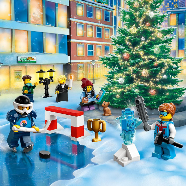 Фото - Конструктор LEGO City Новорічний календар на 2023 рік (60381)