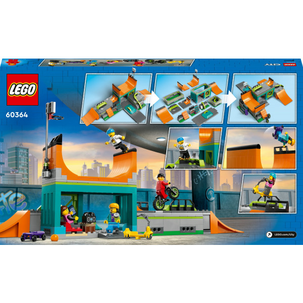 Фото - Конструктор LEGO City Вуличний скейтпарк (60364)