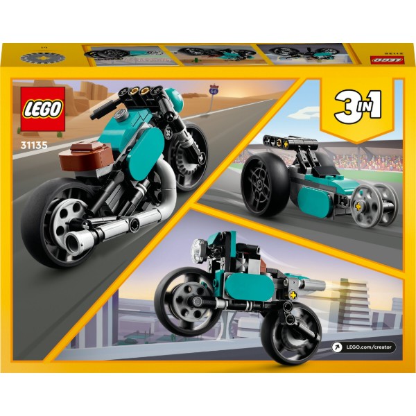 Фото - Уцінка - Конструктор LEGO Creator Вінтажний мотоцикл (31135)